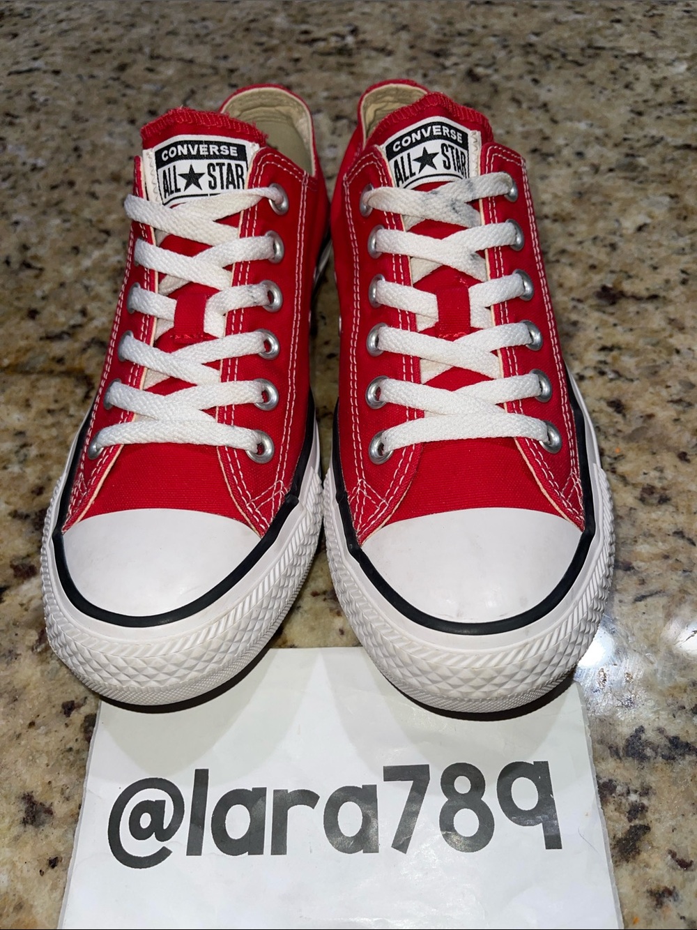 Converse All Star Low Top Sneakers - Red